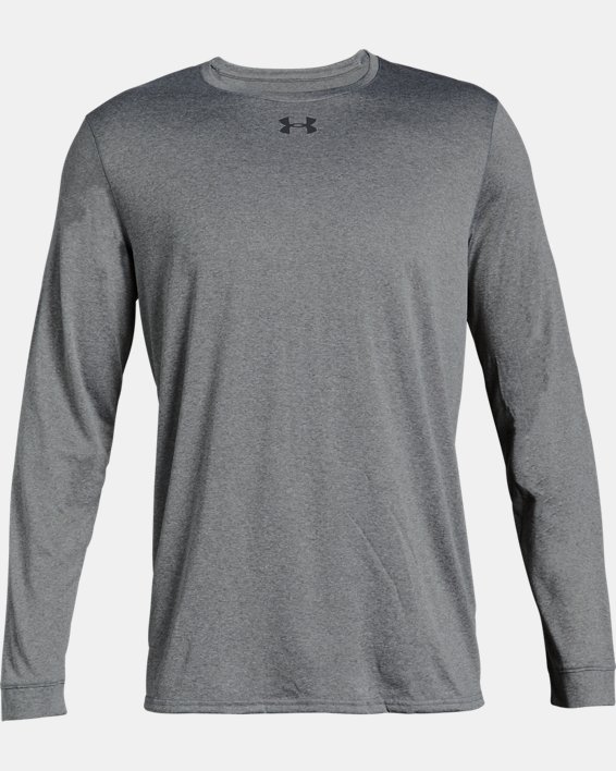 Visiter la boutique Under ArmourUnder Armour Men's UA Locker 2.0 Long Sleeve Shirt X-Large, Midnight Navy-Metallic Silver 